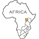 Map of Uganda