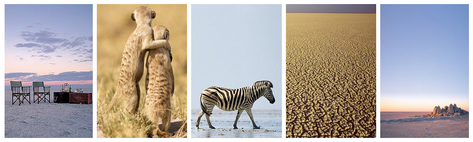 Makgadikgadi Self Drive Route - Kubu Island, Nxai Pan National Park